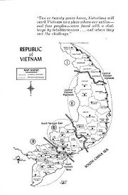 Republic of Vietnam map, circa 1968