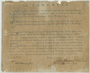 Commission issued to Jonas Hubbard by John Hancock