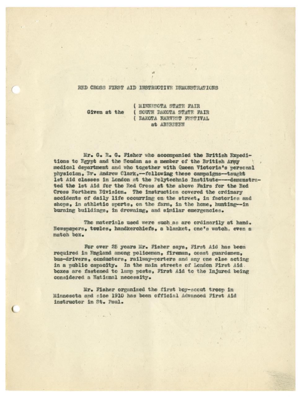 Minneapolis Journal report