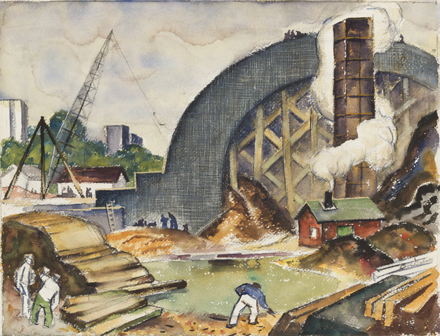 Water color by Bob Brown