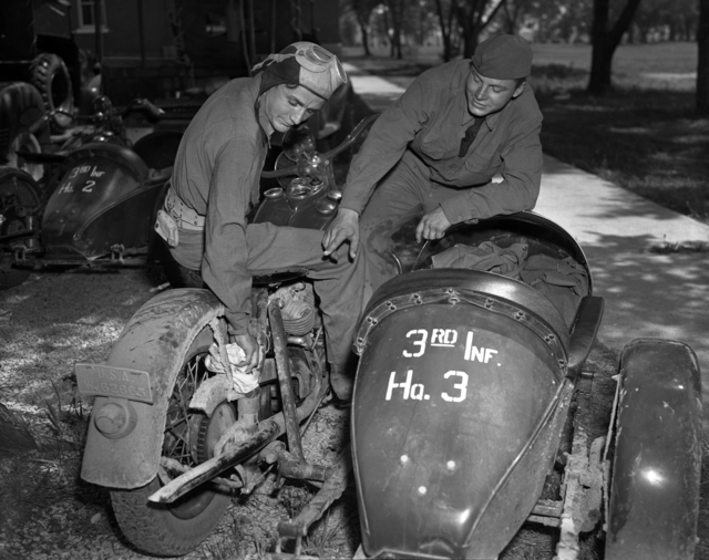 Army motorcycle 1940