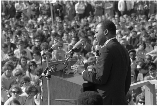 MLK speaking