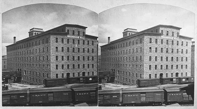 Washburn A Mill, 1880. Source: MNHS Collections.