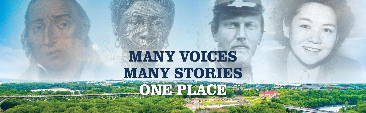 many voices many stories one place.