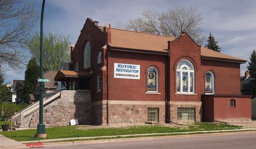 B'nai Abraham Synagogue in Virginia, Minnesota (328 S. 5th Street)