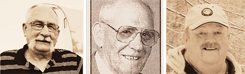 Headshot photos of the West Central Area Baseball Hall of Fame 2024 Inductees