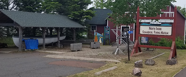Exterior of the North Shore Commercial Fishing Museum