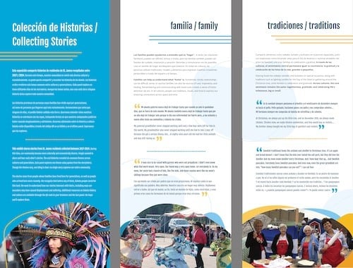 Five Collecting Stories exhibit banners