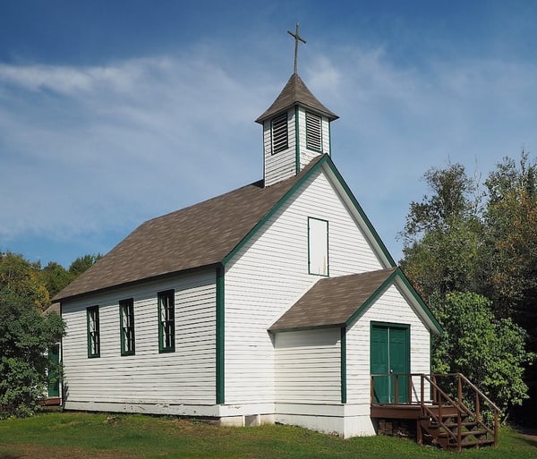 Exterior of the Church of St. Francis Xavier
