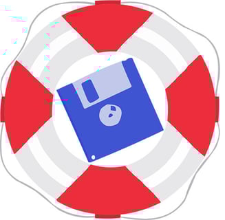 Life Preserver Ring Buoy-The Data Rescue Project logo