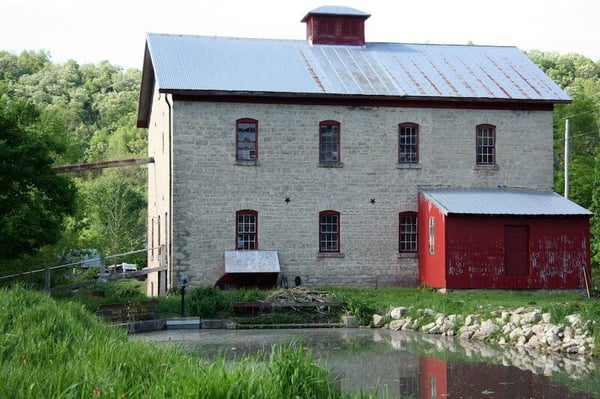 Exterior of Schechs Mill