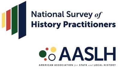 National Survey of History Practitioners and American Association for State and Local History logos