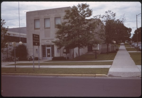Former Brown County Museum in 1986