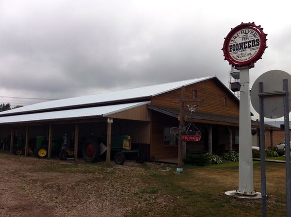 Exterior of the Tri-River Pioneer Museum