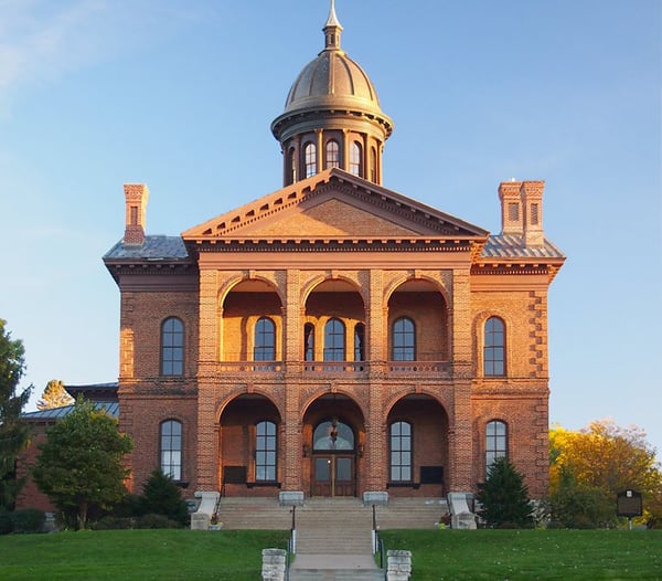 Exterior of the Washington County Courthouse