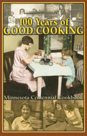 Book cover, 100 Years of Good Cooking by Virginia Huck