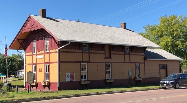 Exterior of the Fulda Depot Museum