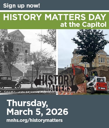 History Matters Advocacy Day Todd County Courthouse wall rebuild