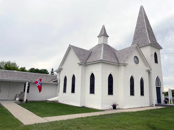 Exterior of the Historic Trondhjem Church Museum
