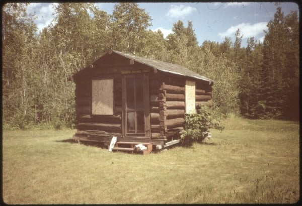 Foresters Cabin, Grand Marais, Cook County-July 1985