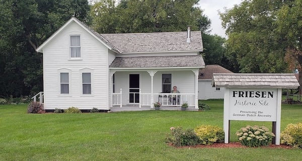 Friesen Historic Site in summer, Clara City, Minnesota