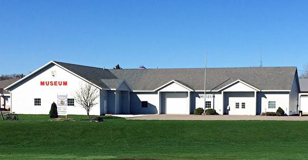 Exterior of the Goodhue Area Historical Museum