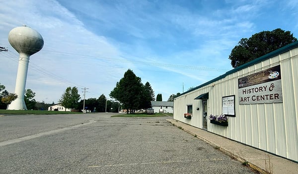 Exterior of Blackduck History and Art Center