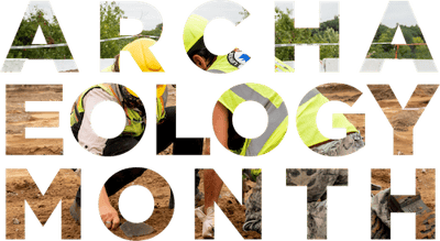Archaeology Month graphic