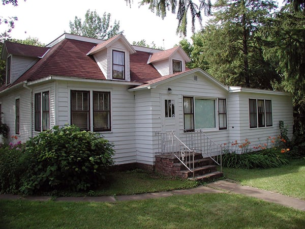 Exterior of the Borgstrom House Museum, Upsala Area Historica Society