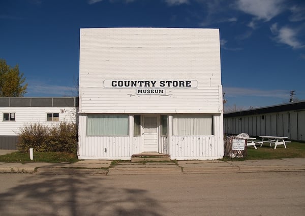 Exterior of the County Store Museum