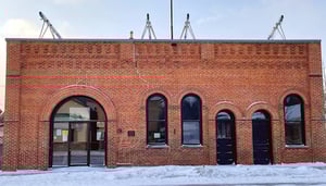 Exterior of the Tower Old Fire hall and City hall