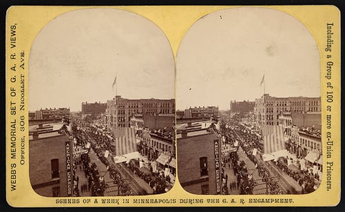 National encampment of the Grand Army of the Republic, Minneapolis.