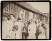 Polish and Bohemian children in Bohemian Flats, ca. 1900
