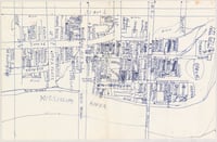 Sketched map of Bohemian Flats