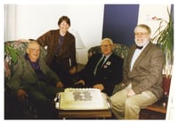 David Irwin, Kathy Robbins, Dick Hewetson, and Edward Swanson