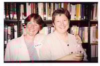 Kathy Robbins and Cathy Croghan