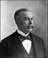 Black and white photograph of Jacob Brower, 1897.