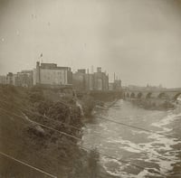 Mills and Stone Arch Bridge