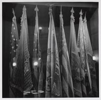 Battle flags in the Capitol Rotunda