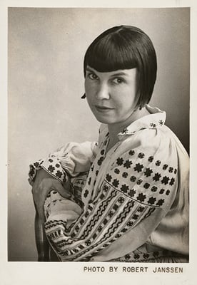 Photograph of Wanda Gág in 1928.