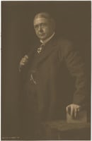 Black and white photograph of Stephen Arnold Douglas Volk, 1908.