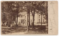 Carte-de-visite of Chapman's Hotel, c.1875.