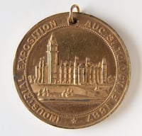Minneapolis Industrial Exposition medal (front)