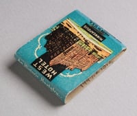 West Hotel matchbook (back)