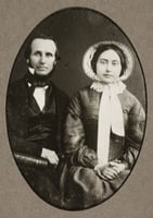 Portrait of the Reverend John F. Aiton and Mary Briggs Aiton, 1854