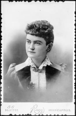 Eva McDonald Valesh, ca. 1885