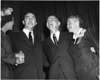 L to R: Eugene McCarthy, Orville Freeman, Eugenie Anderson