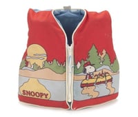 Life jacket with Peanuts characters