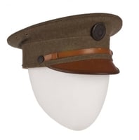 Color image of a Minnesota Home Guard, Motor Corps Cap, showing Motor Corps insignia.