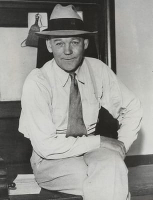 Black and white photograph pf Francis H. Shoemaker, 1934.